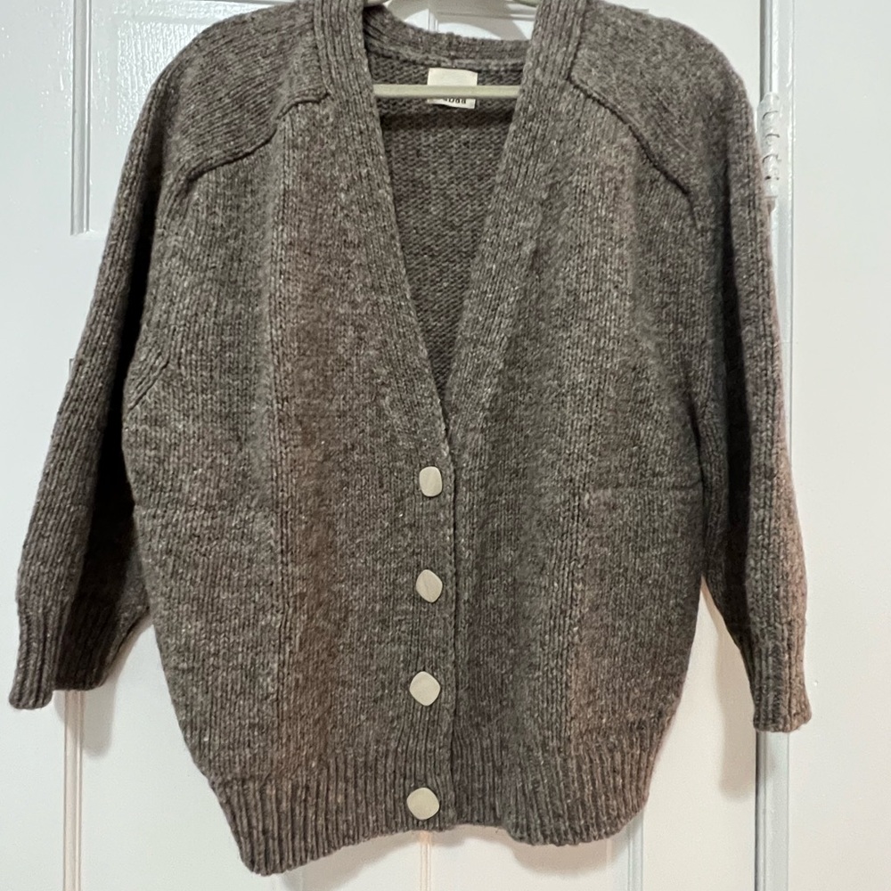 Babaa no51 Dark Mist Cardigan Sweater